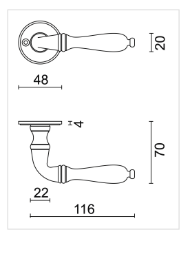 HDD Pro DEURKRUK PRO DA VINCI ZWART - Deurbeslag-expert