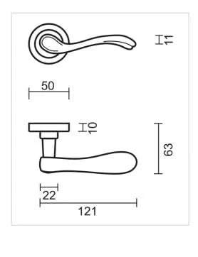 HDD Pro DEURKRUK PRO ERICA TITANIUM - Deurbeslag-expert