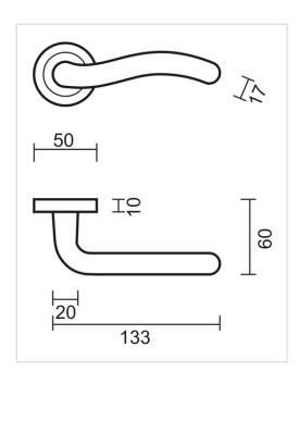HDD Pro DEURKRUK PRO FLY INOX LOOK - Deurbeslag-expert