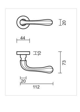 HDD Pro DEURKRUK PRO GRETA BRONS - Deurbeslag-expert