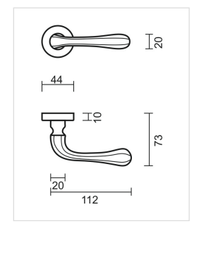 HDD Pro DEURKRUK PRO GRETA INOX LOOK - Deurbeslag-expert
