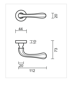 HDD Pro DEURKRUK PRO GRETA KOPER - Deurbeslag-expert