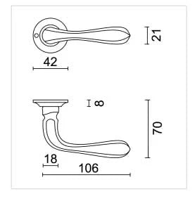 HDD Pro DEURKRUK PRO GRETANA CARBON BLACK - Deurbeslag-expert