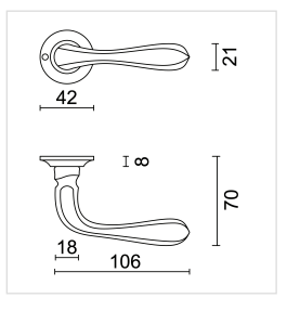 HDD Pro DEURKRUK PRO GRETANA ZWART - Deurbeslag-expert