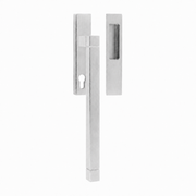 Formani | JB230 | SQUARE | Massief | Hefschuifdeurbeslag kruk/kom | Mat RVS