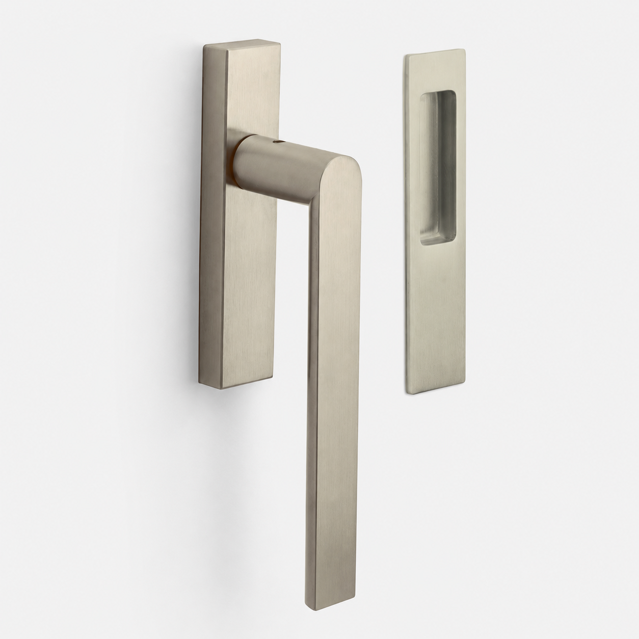 Formani | PBA230 | ARC | Massief | Hefschuifdeurbeslag kruk/kom | Champagne