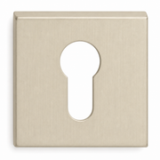 Formani | Cilinderrozet | BASICS | BSQY53 | Vierkant | PVD Champagne - Deurbeslag-expert