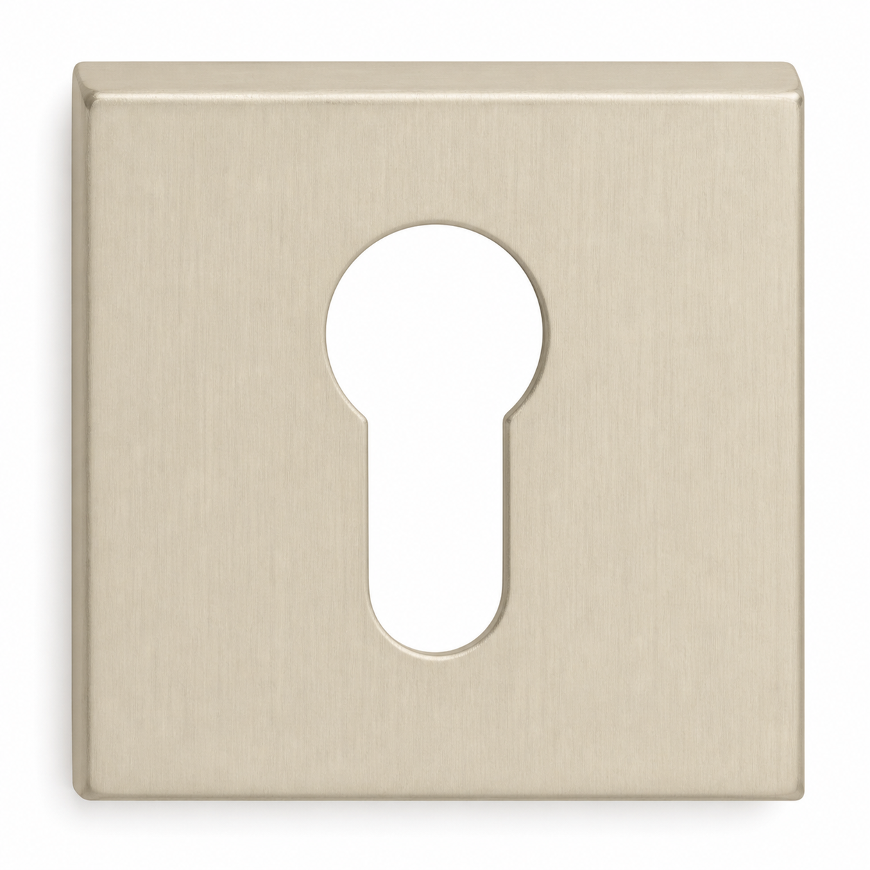 Formani | Cilinderrozet | BASICS | BSQY53 | Vierkant | PVD Champagne - Deurbeslag-expert