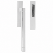 Formani | JB230 | SQUARE | Massief | Hefschuifdeurbeslag kruk/kom | Gepolijst RVS