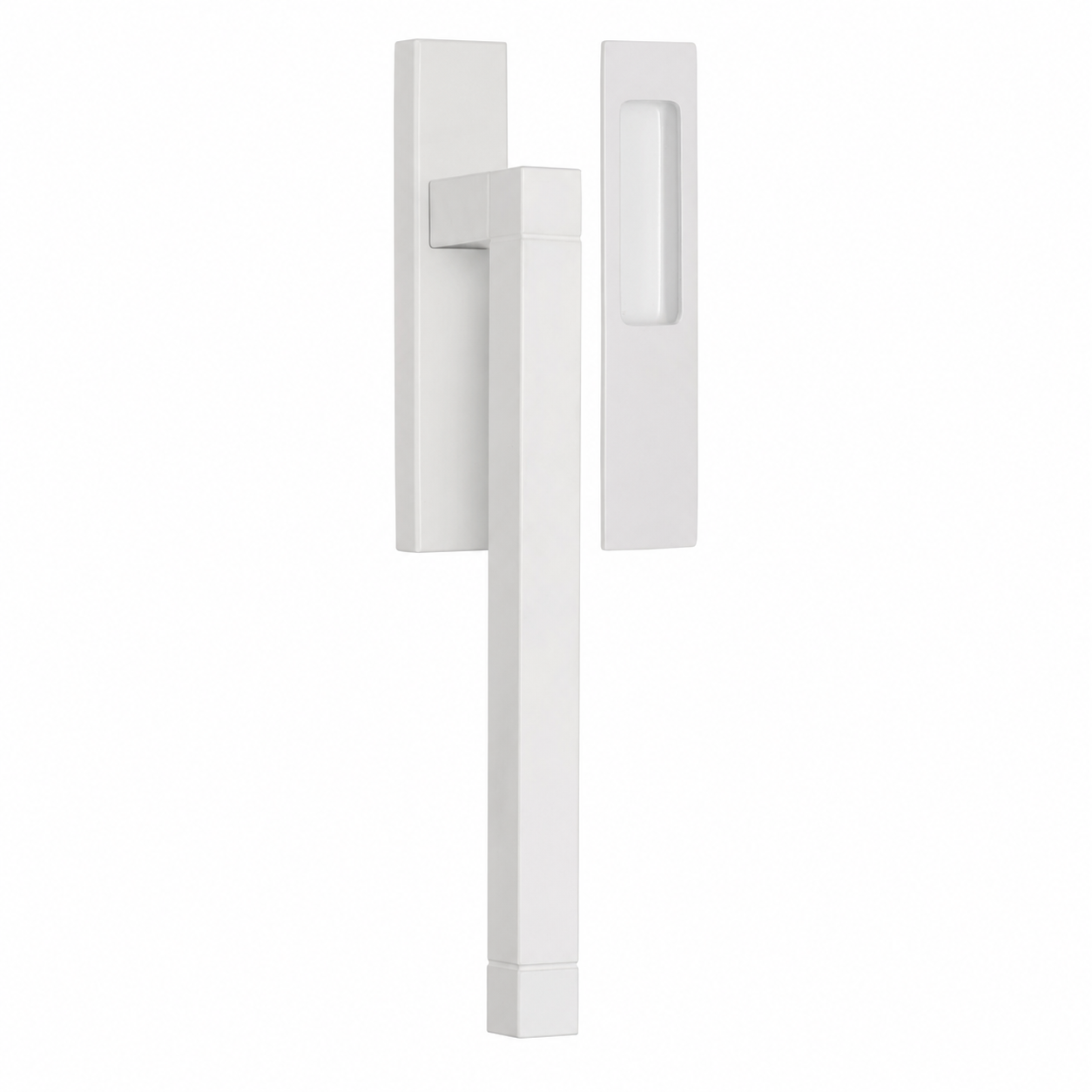Formani | JB230 | SQUARE | Massief | Hefschuifdeurbeslag kruk/kom | Wit