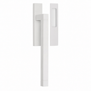 Formani | JB230 | SQUARE | Massief | Hefschuifdeurbeslag kruk/kom | Wit