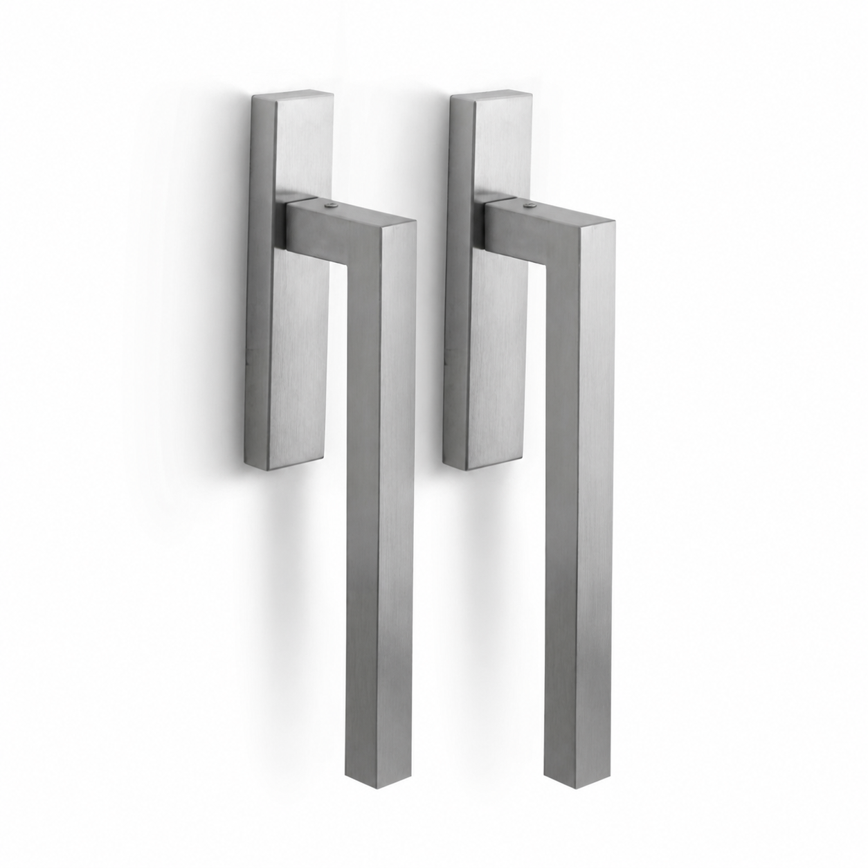 Formani | LSQ230PA | SQUARE | Massief | Hefschuifdeurbeslag kruk/kom | Mat RVS