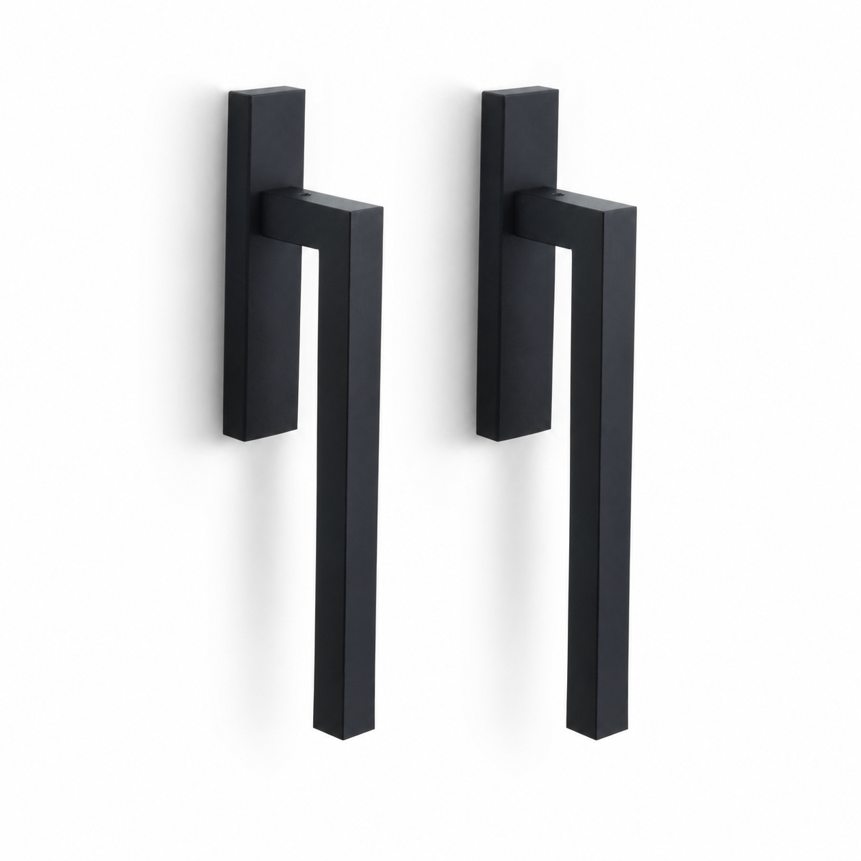Formani | LSQ230PA | SQUARE | Massief | Hefschuifdeurbeslag kruk/kom | Mat Zwart