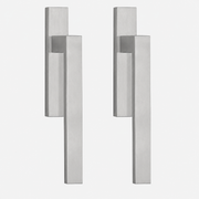 Formani | LSQ231PA | SQUARE | Massief | Hefschuifdeurbeslag kruk/kruk | Mat RVS