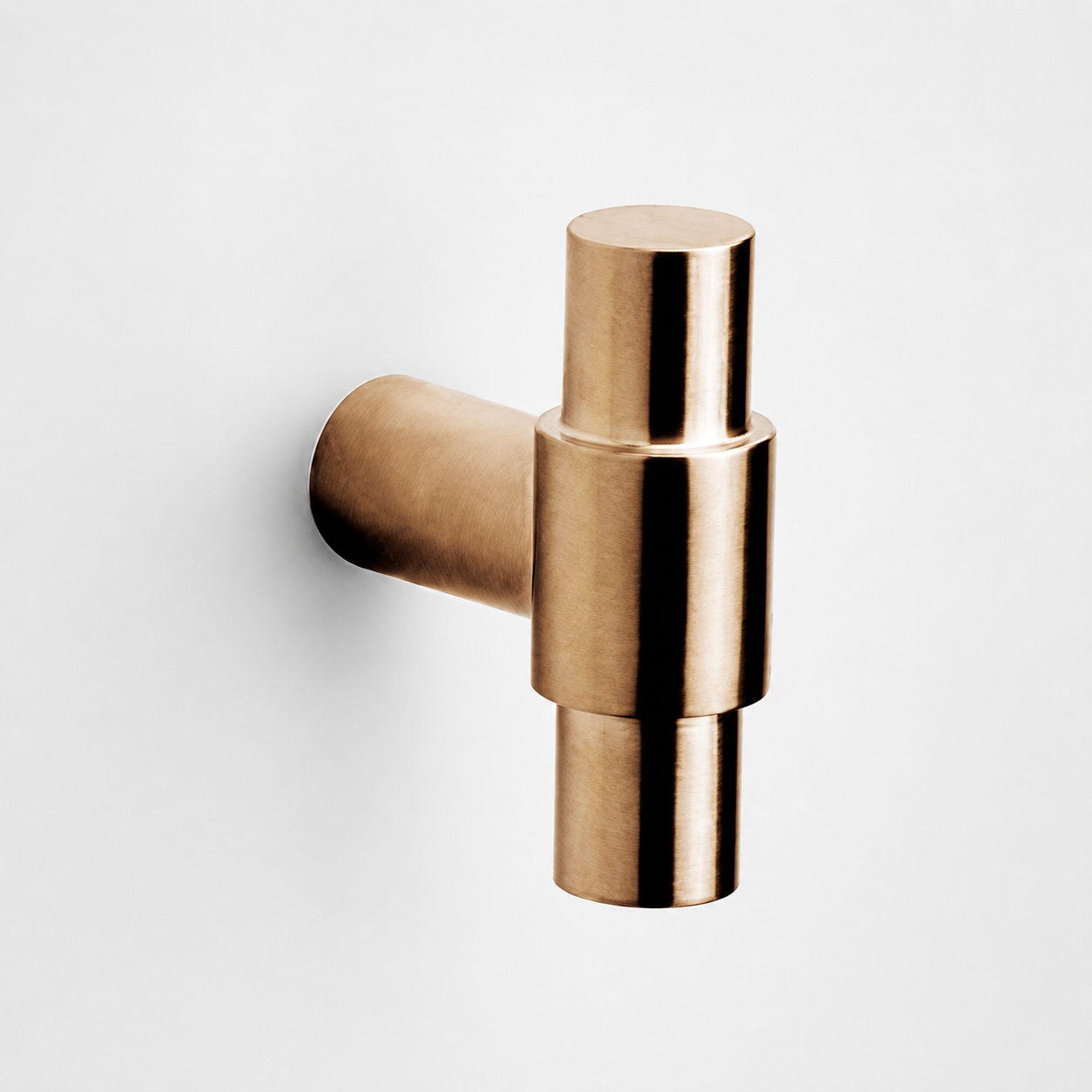 Formani | PBKY Massieve knop tbv knopcilinder | PVD Licht brons