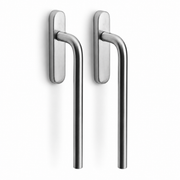 Formani | LB231PA | BASICS | Massief | Hefschuifdeurbeslag kruk/kruk | Mat RVS