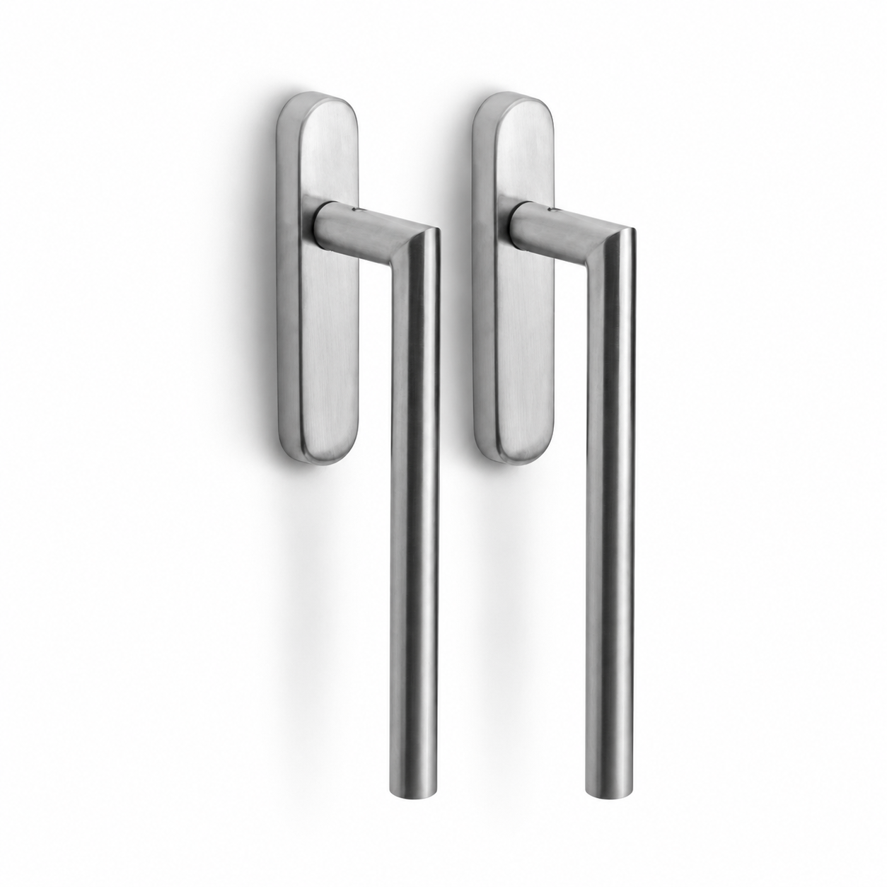 Formani | LB230PA | BASICS | Massief | Hefschuifdeurbeslag kruk/kruk | Mat RVS