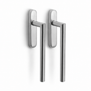 Formani | LB230PA | BASICS | Massief | Hefschuifdeurbeslag kruk/kruk | Mat RVS