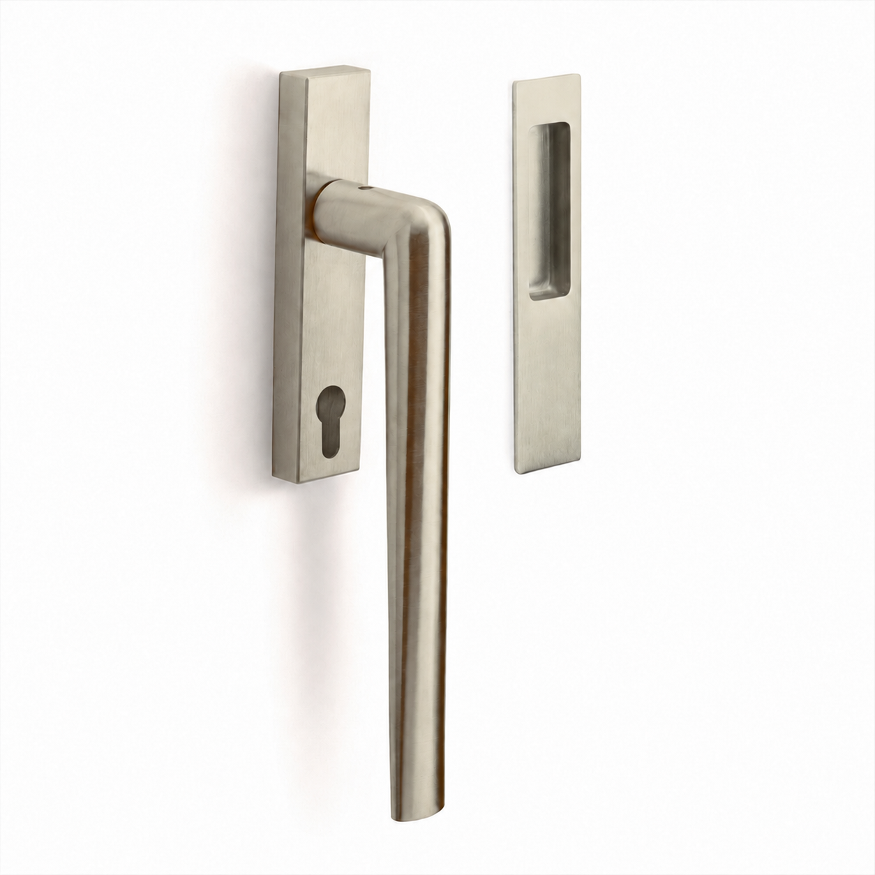 Formani | PBI230 | INC | Massief | Hefschuifdeurbeslag kruk/kom | Champagne