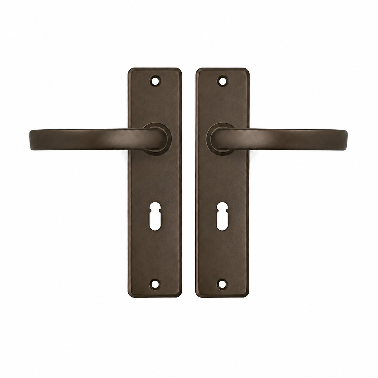 Deurkrukken Edge kruk Blok SL55 Brons