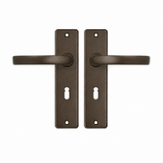 Deurkrukken Edge kruk Blok SL55 Brons