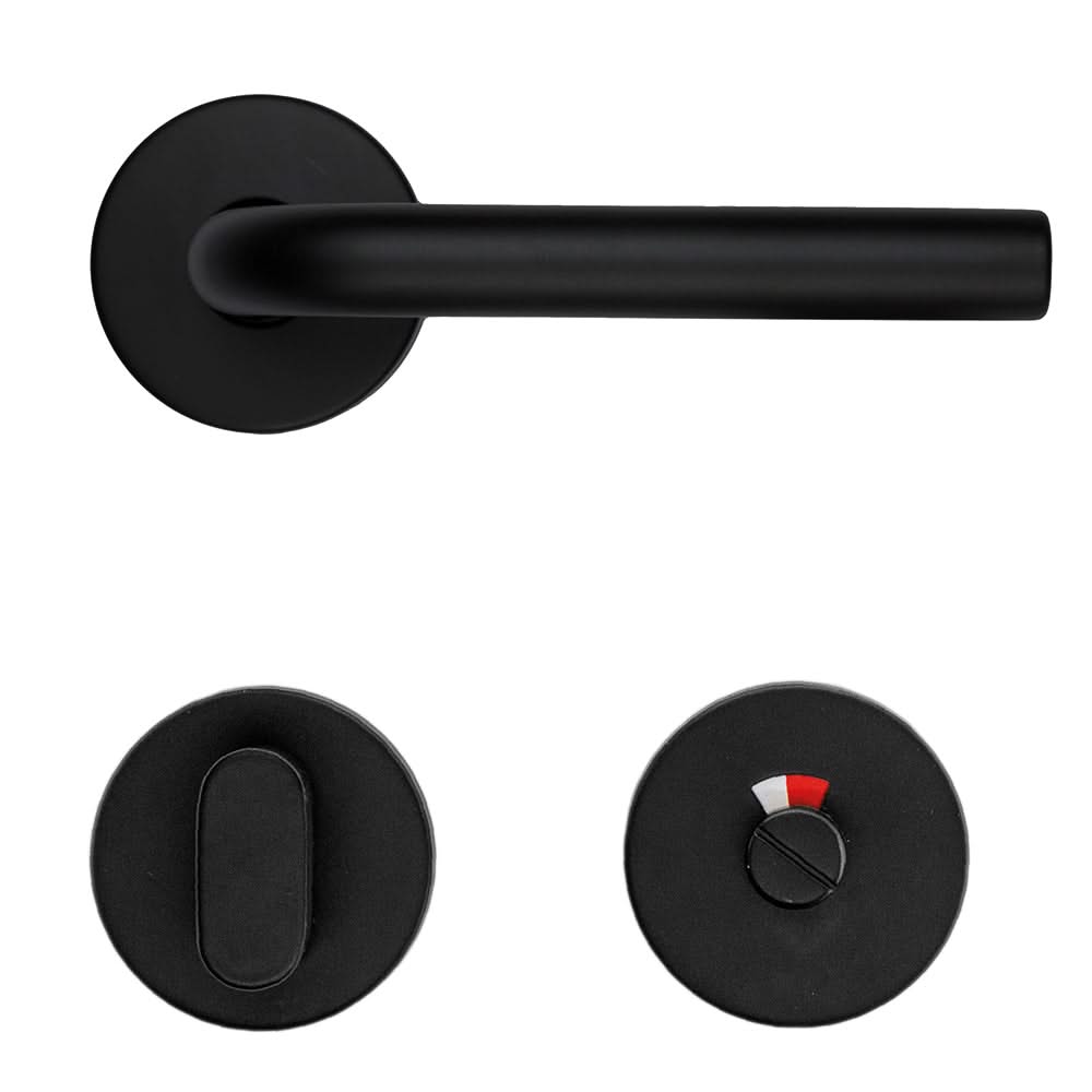 HDD Pro DEURKRUK PRO L SHAPE 16MM ZWART - Deurbeslag-expert