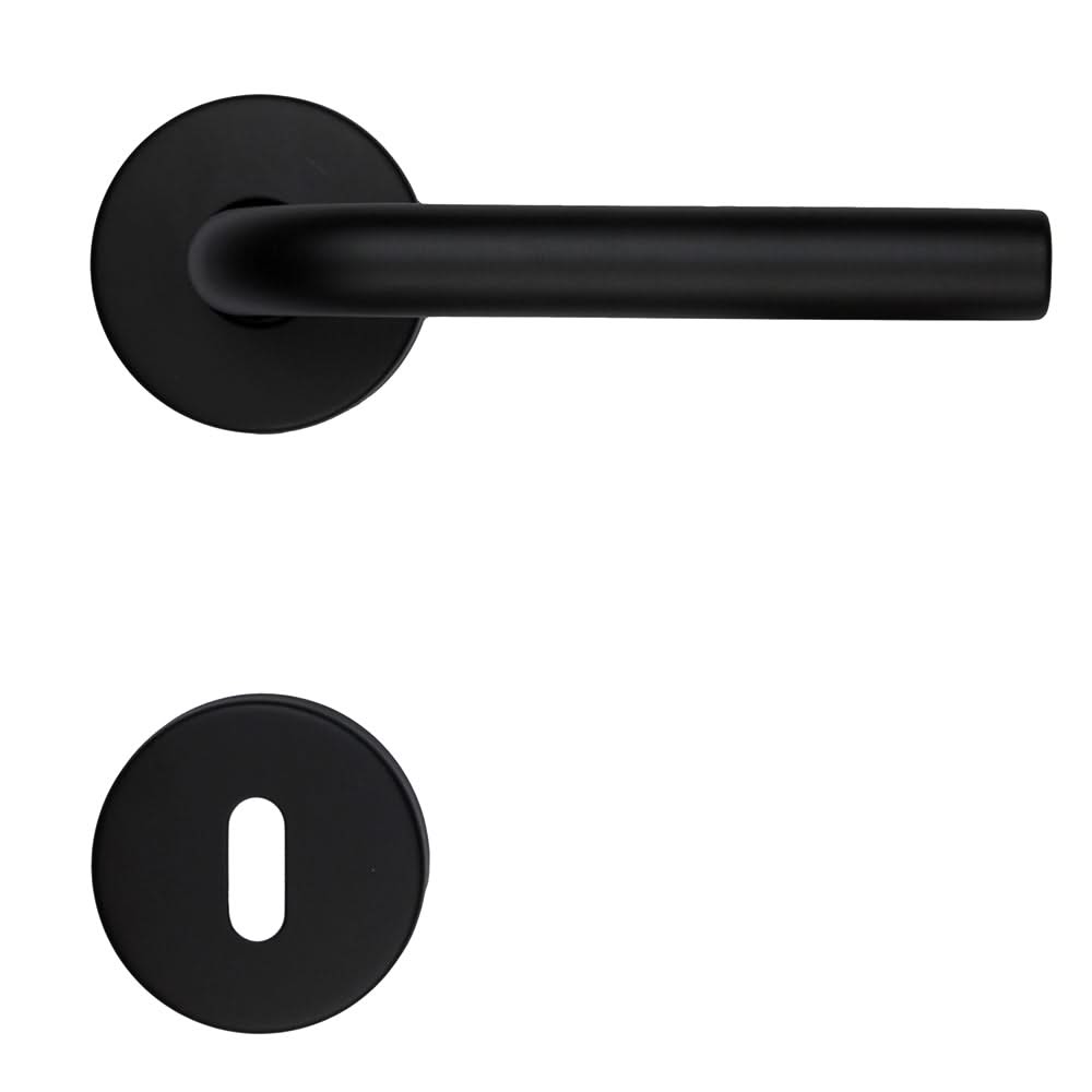 HDD Pro DEURKRUK PRO L SHAPE 16MM ZWART - Deurbeslag-expert