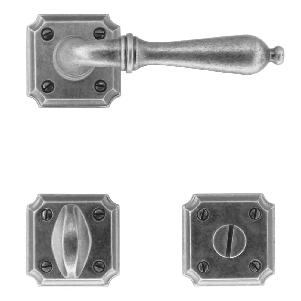 HDD Pro DEURKRUK PRO LISA OLD SILVER - Deurbeslag-expert