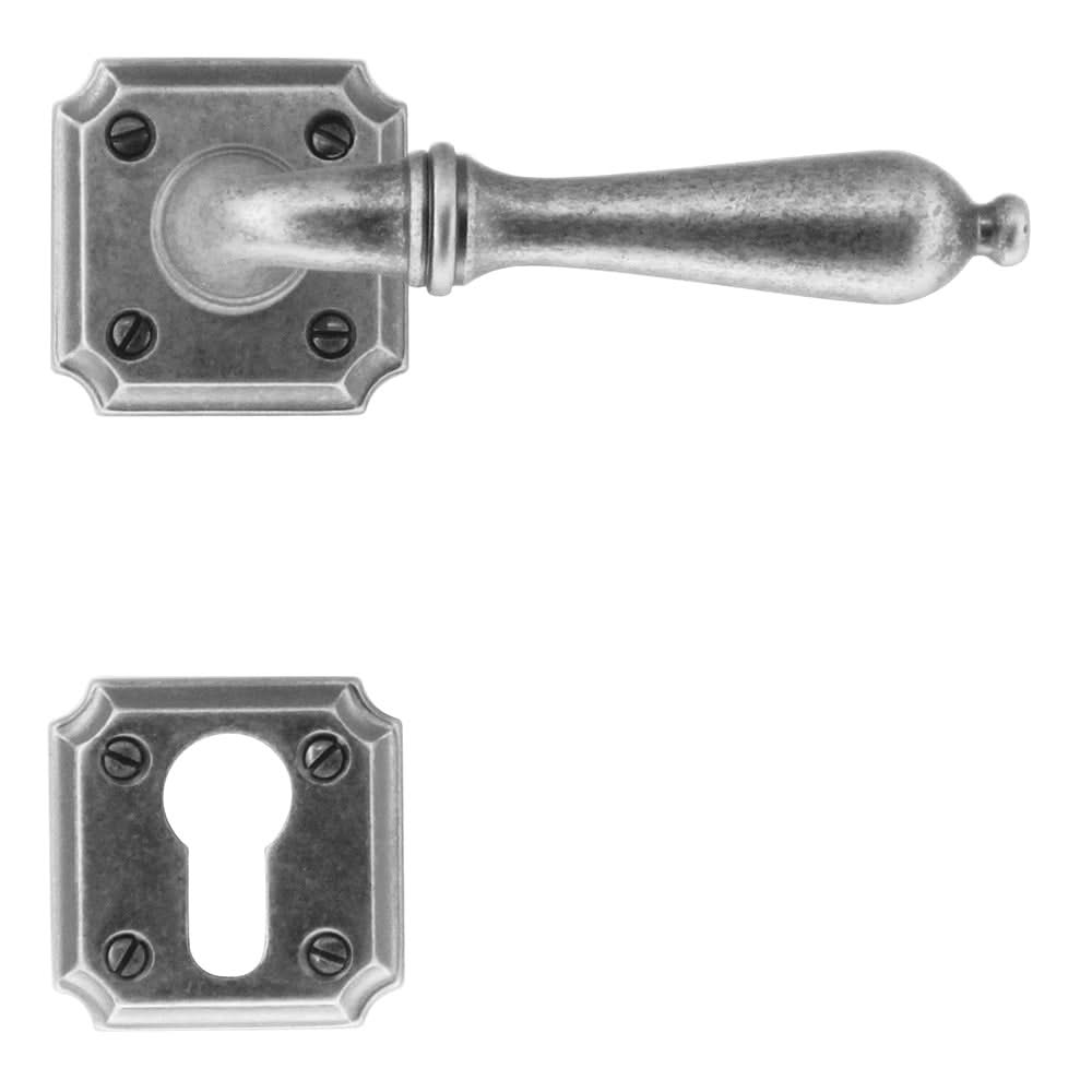 HDD Pro DEURKRUK PRO LISA OLD SILVER - Deurbeslag-expert