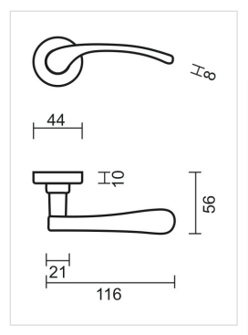 HDD Pro DEURKRUK PRO NICOLE CROMSAT - Deurbeslag-expert