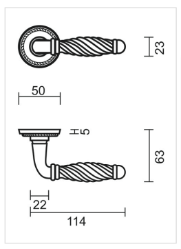 HDD Pro DEURKRUK PRO NIKITA ZWART - Deurbeslag-expert