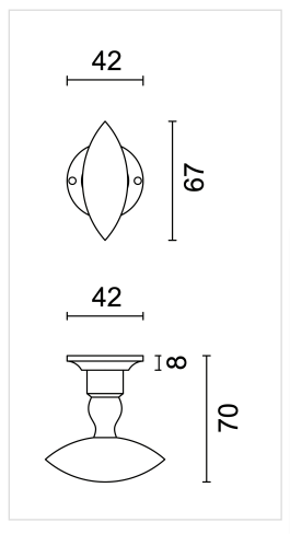 HDD Pro DEURKRUK PRO OLINA OLD YELLOW - Deurbeslag-expert