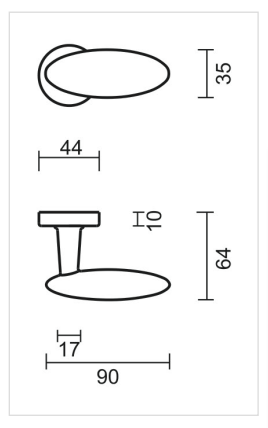 HDD Pro DEURKRUK PRO OLIVE NM KOPER - Deurbeslag-expert