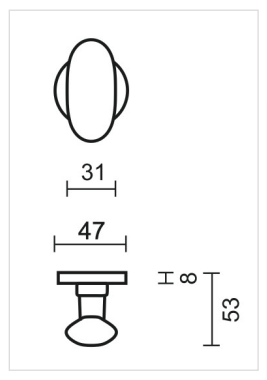 HDD Pro DEURKRUK PRO OLIVE OM KOPER - Deurbeslag-expert