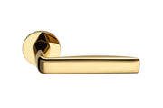 DND | Deurkruk | Viva! RR FI | Bright Goud PVD | Rond Rozet - Deurbeslag-expert