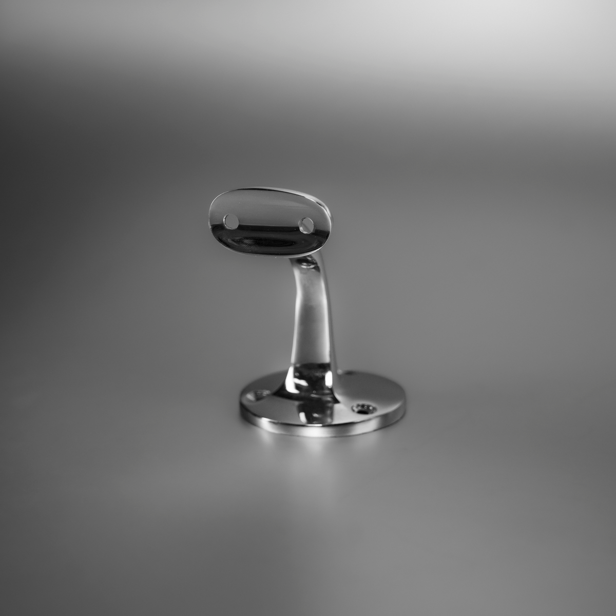 Intersteel | Leuninghouder opschroevend hol | Chroom