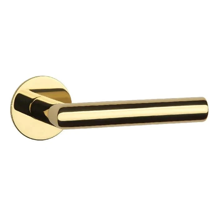 Deurkrukken OVAL 1750 ultra dun 3mm goud gepolijst PVD