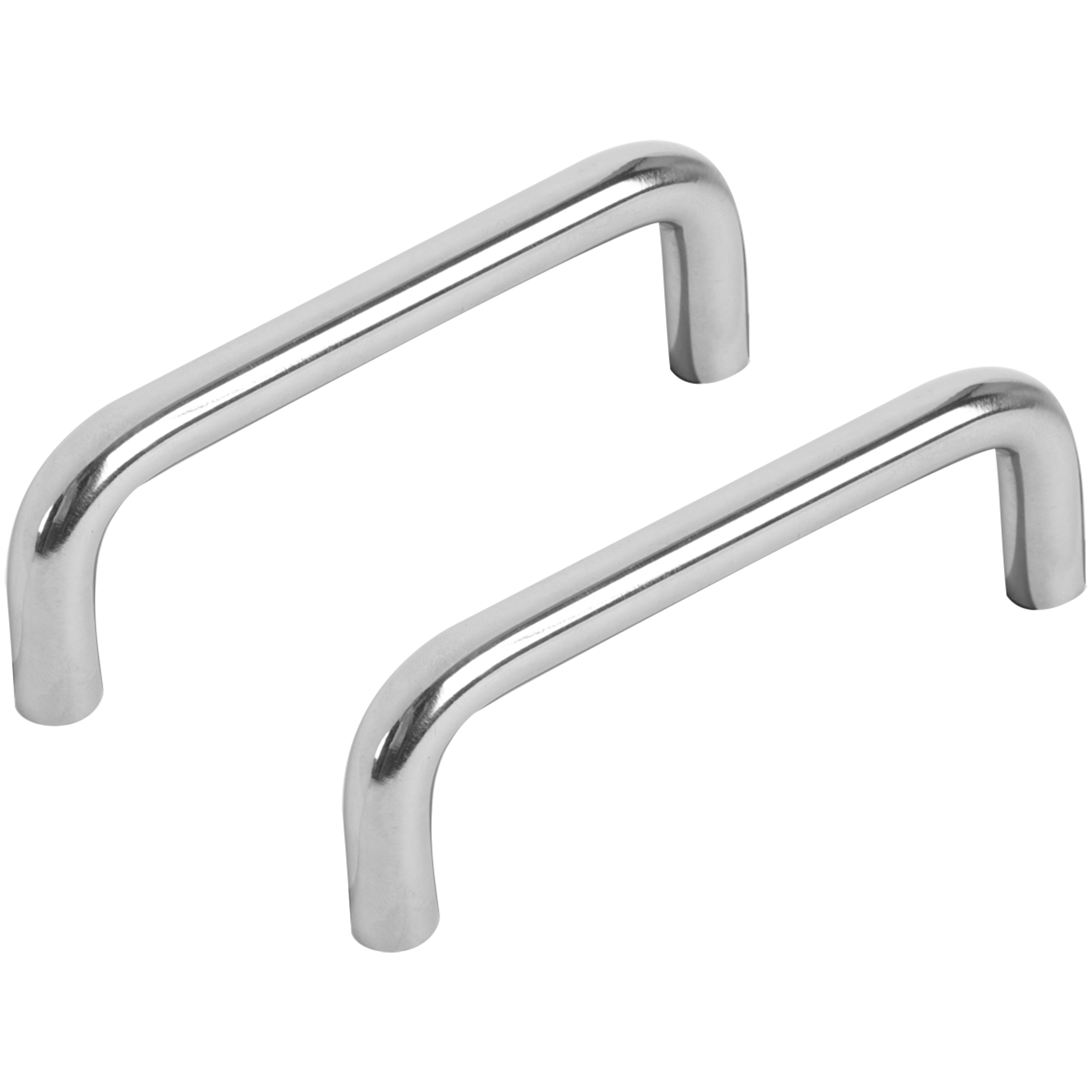 Differnz | Meubelgreep Beugel | 96 mm | Chroom