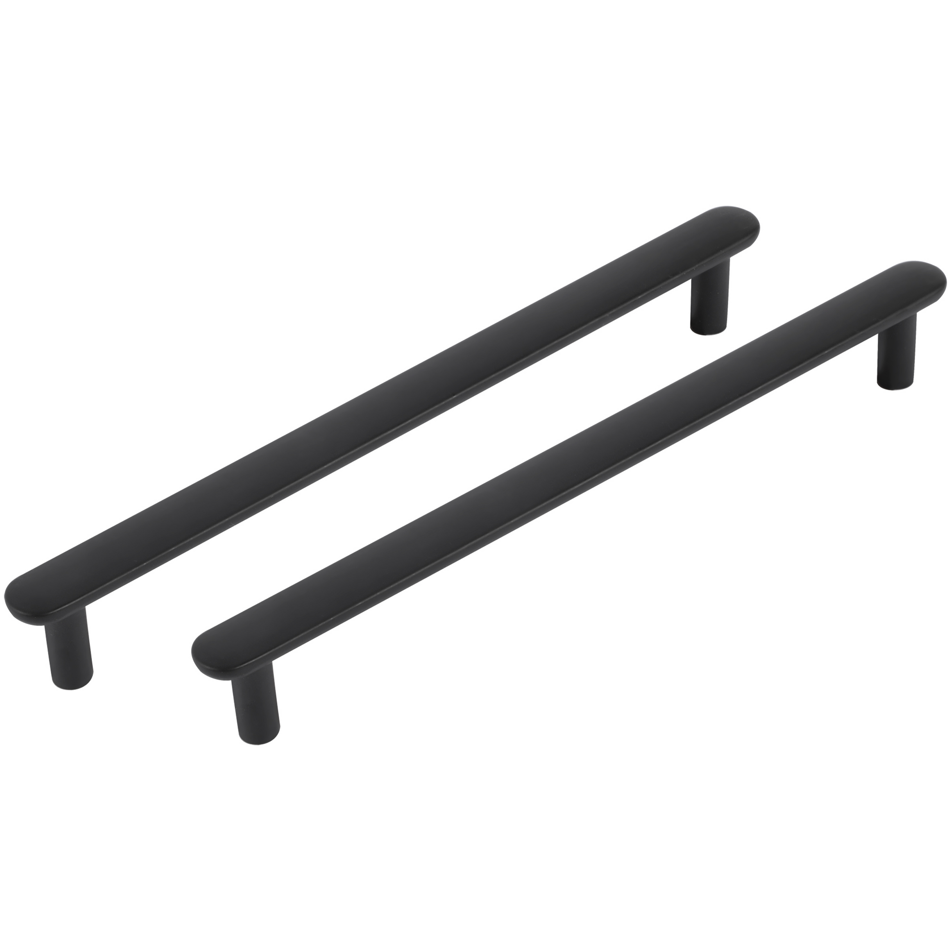 Differnz | Meubelgreep Plat | 160 mm | Mat Zwart