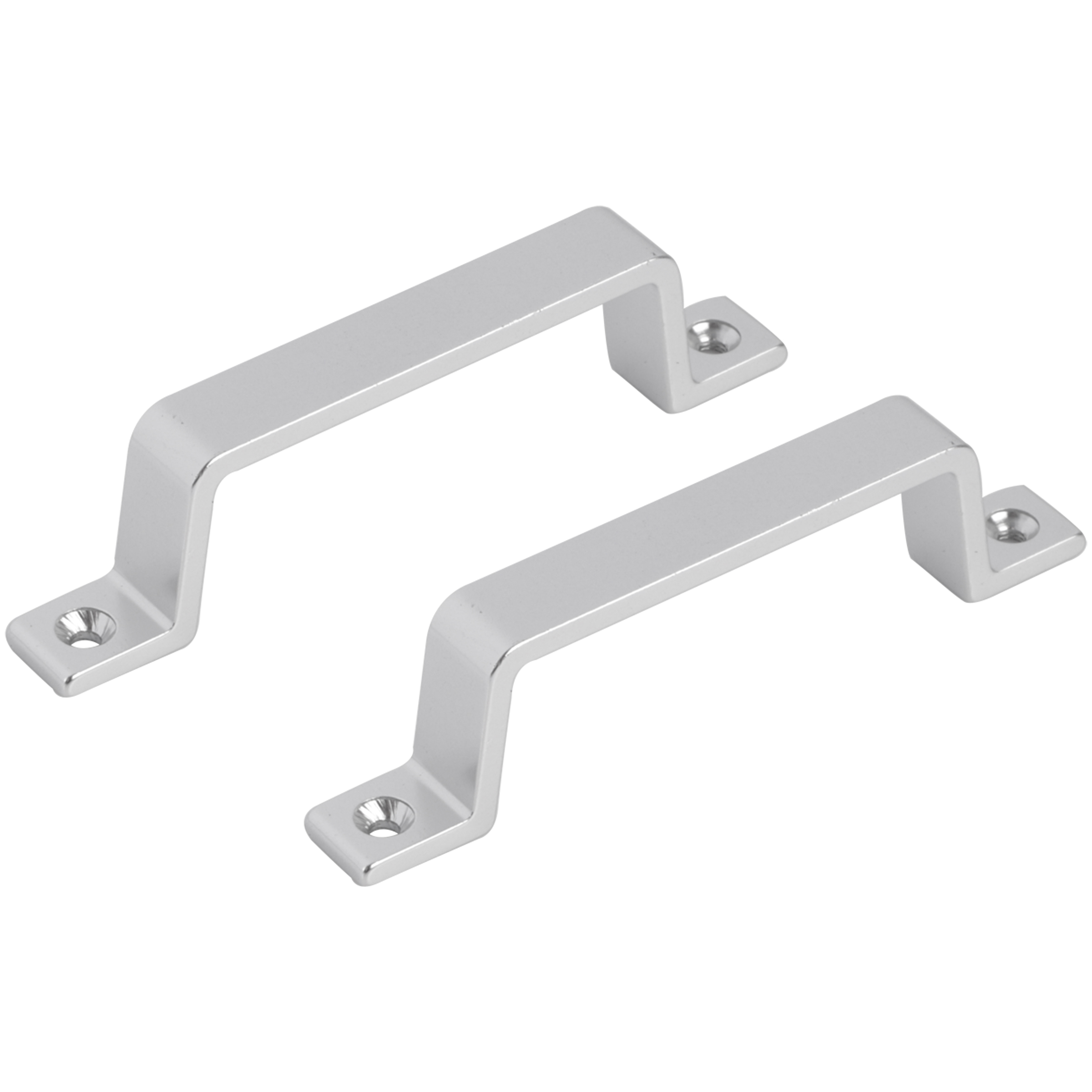 Differnz | Meubelgreep Recht | 110 mm | Mat Chroom