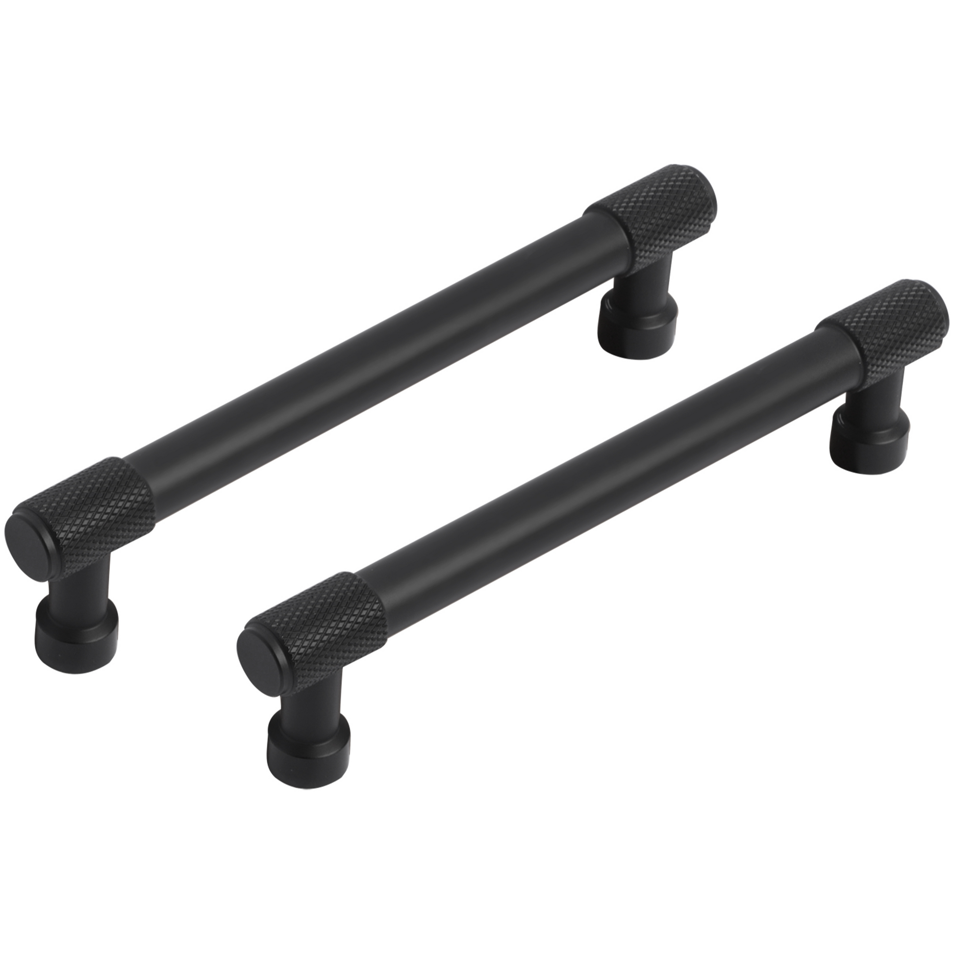 Differnz | Meubelgreep Recht | 128 mm | Mat Zwart