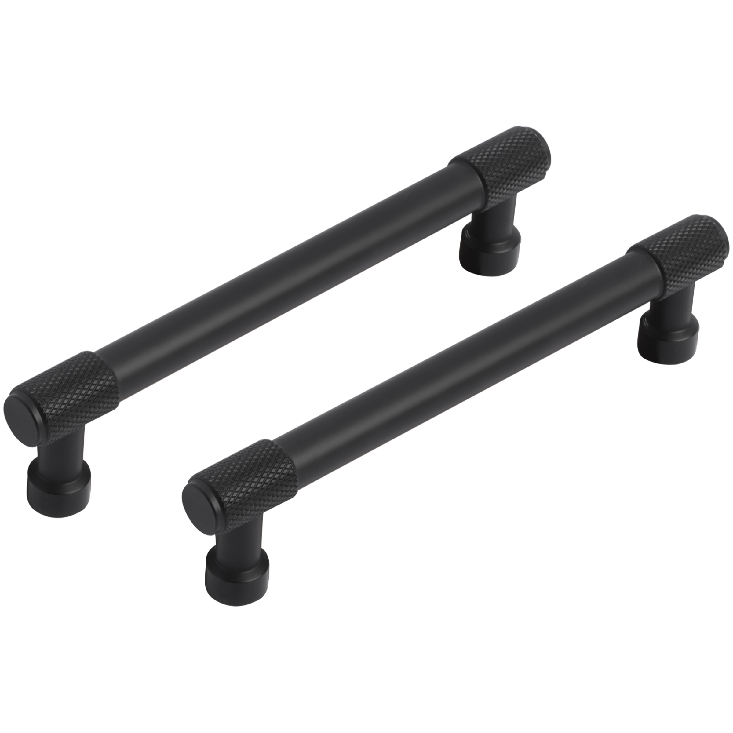 Differnz | Meubelgreep Recht | 128 mm | Mat Zwart