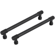 Differnz | Meubelgreep Recht | 160 mm | Mat Zwart