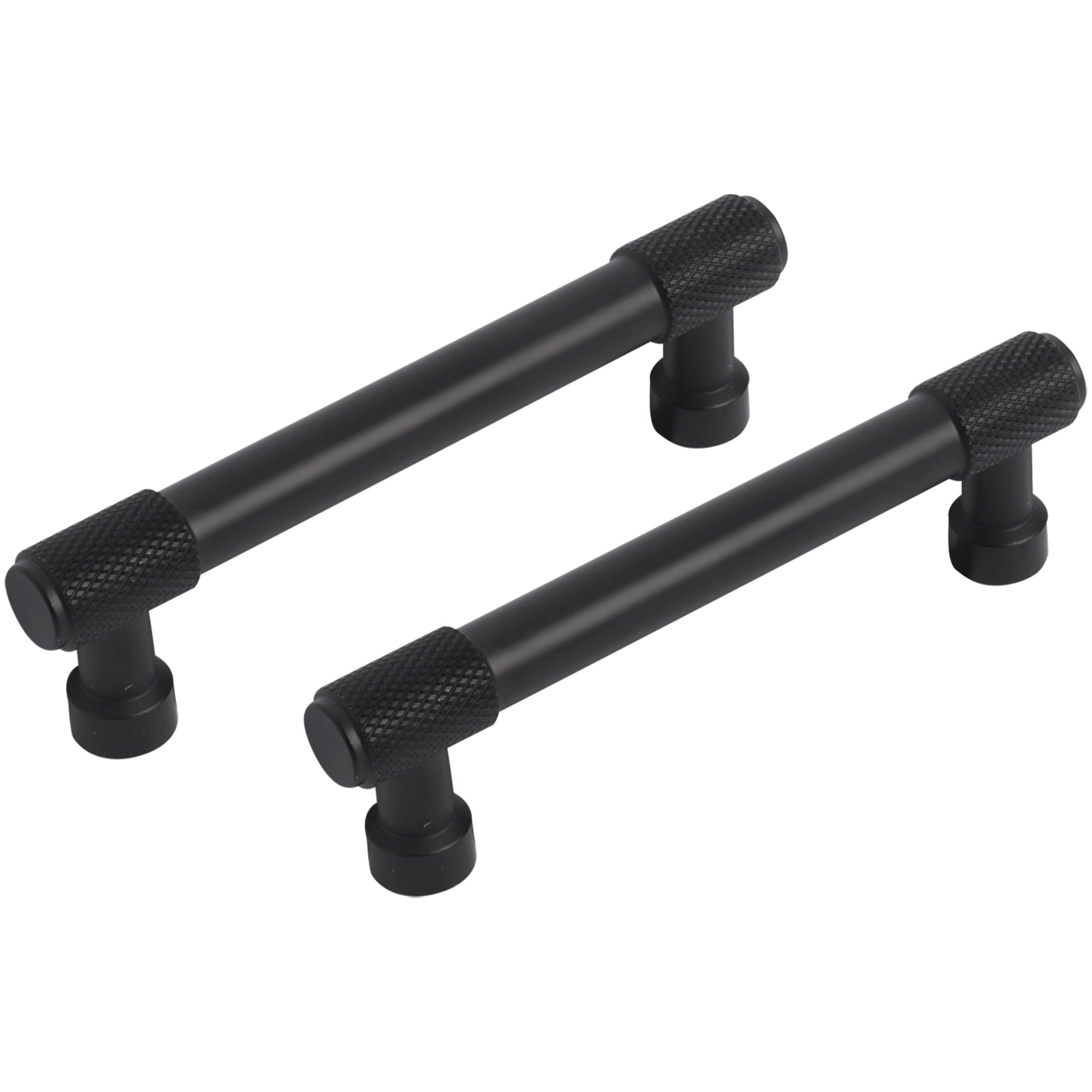 Differnz | Meubelgreep Recht | 96 mm | Mat Zwart