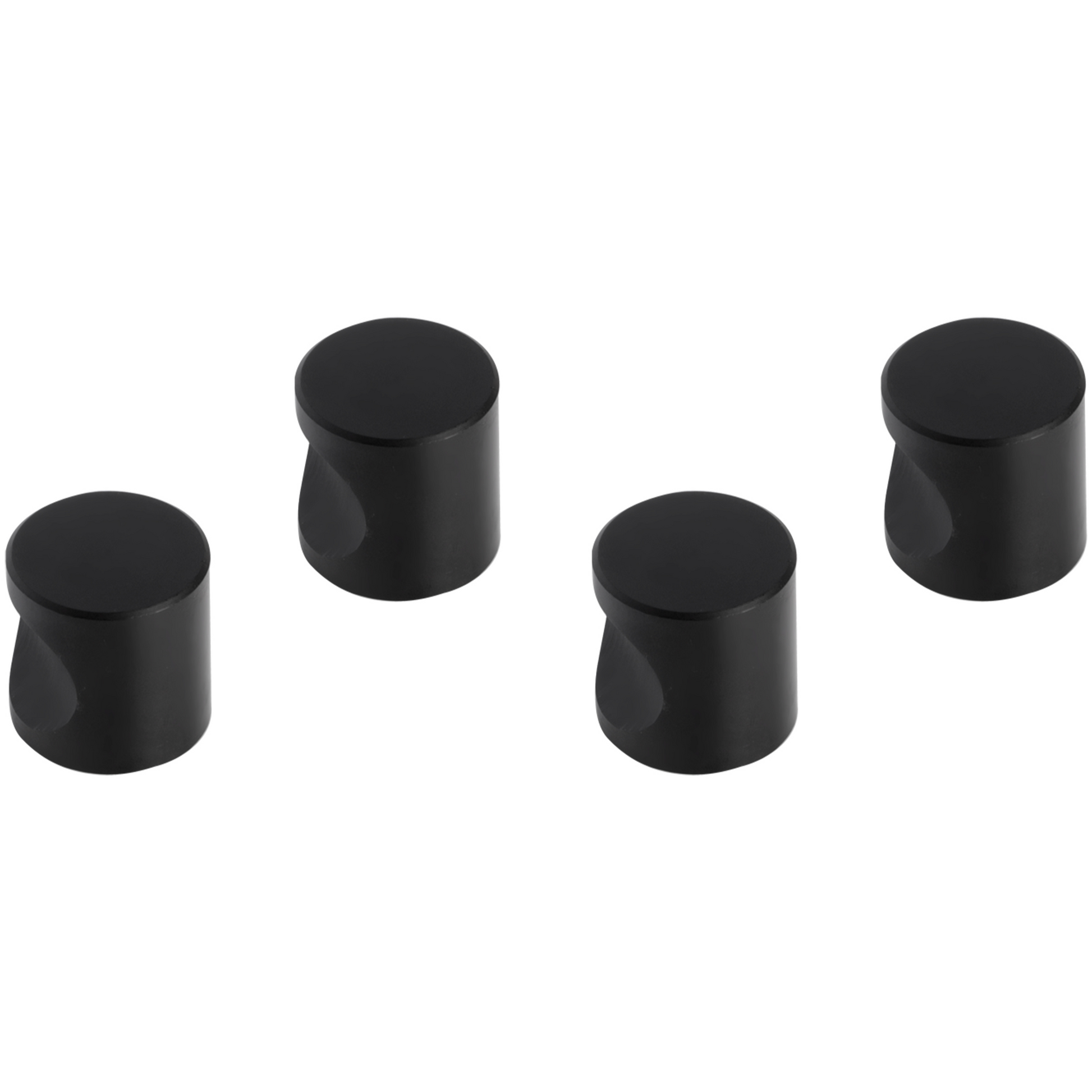 Differnz | Meubelknop Cilinder | 25 mm | Mat Zwart