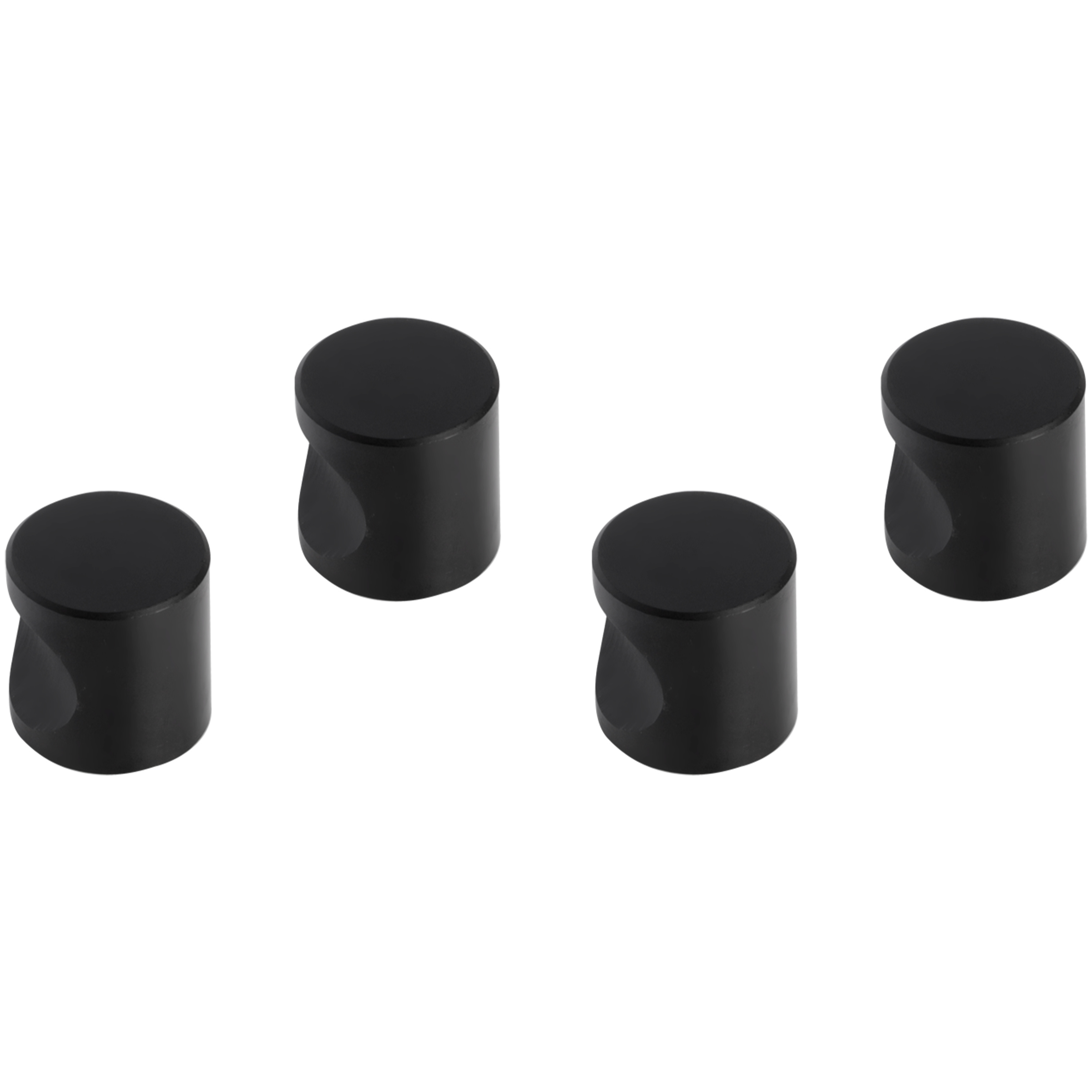 Differnz | Meubelknop Cilinder | 25 mm | Mat Zwart