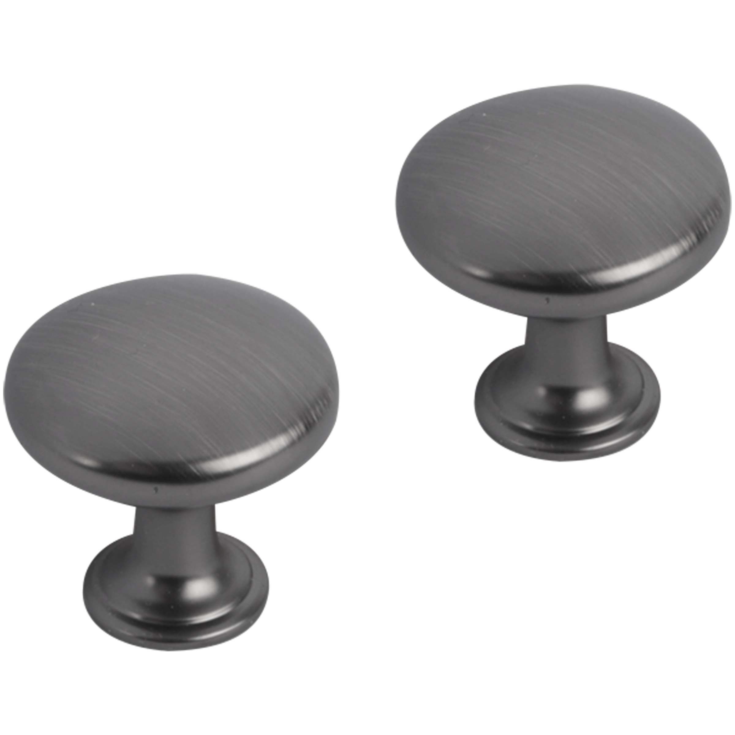 Differnz | Meubelknop Rond - Bol | 30 mm | Gun Metal