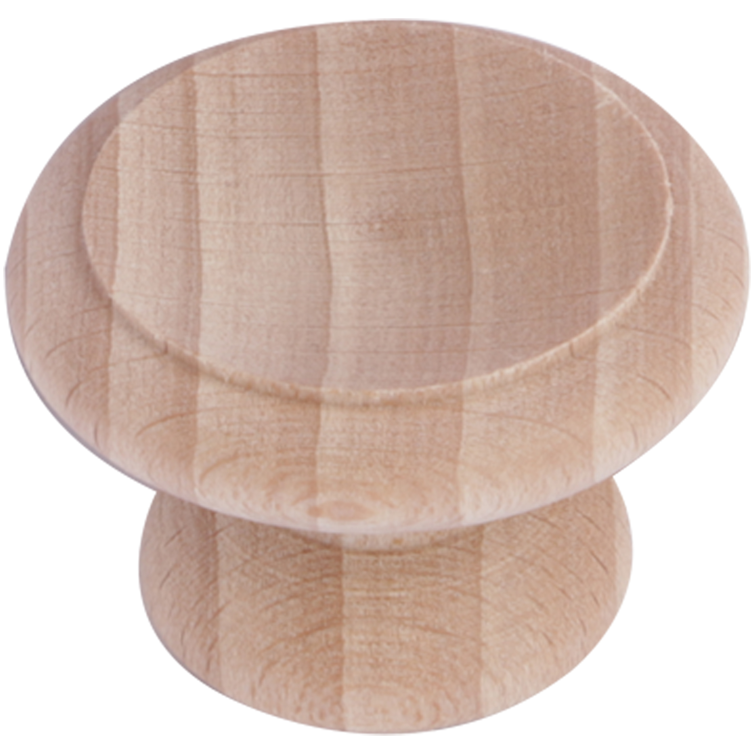 Differnz | Meubelknop Rond - Hol - Hout | 40 mm | Hout