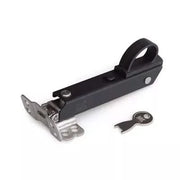 DX - Raamuitzetter wegdraaibaar kort SKG**® RVS zwart - Deurbeslag-expert