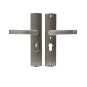 AXA | Veiligheidsbeslag Curve Plus | Kruk Blok | PC55 | Anti-kerntrek Inox | Aluminium F6